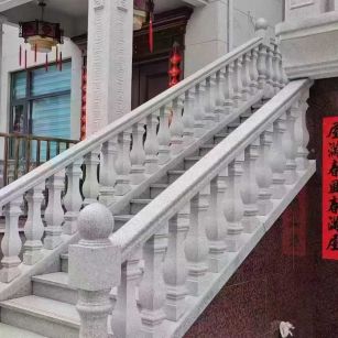 银川 天然石材 阳台庭院护栏、栏杆