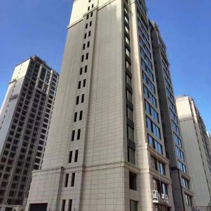 银川黄金麻高端小区，外墙干挂