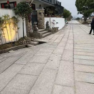 银川仿古石铺装效果
