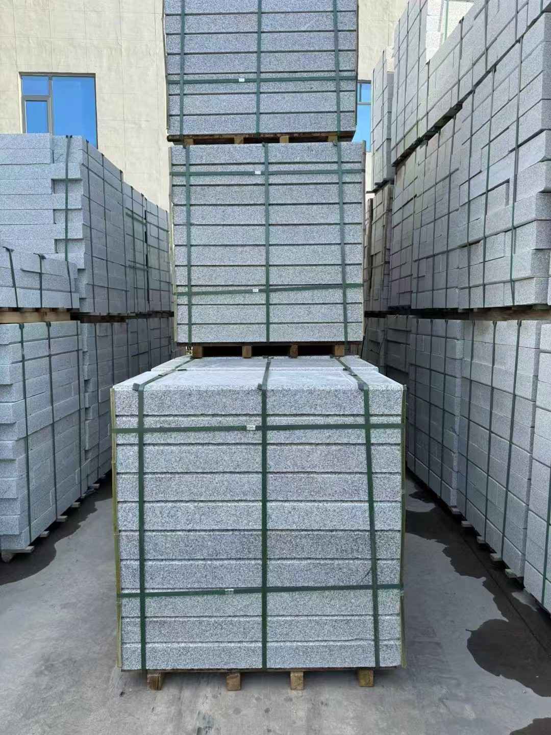 银川 公园台阶石