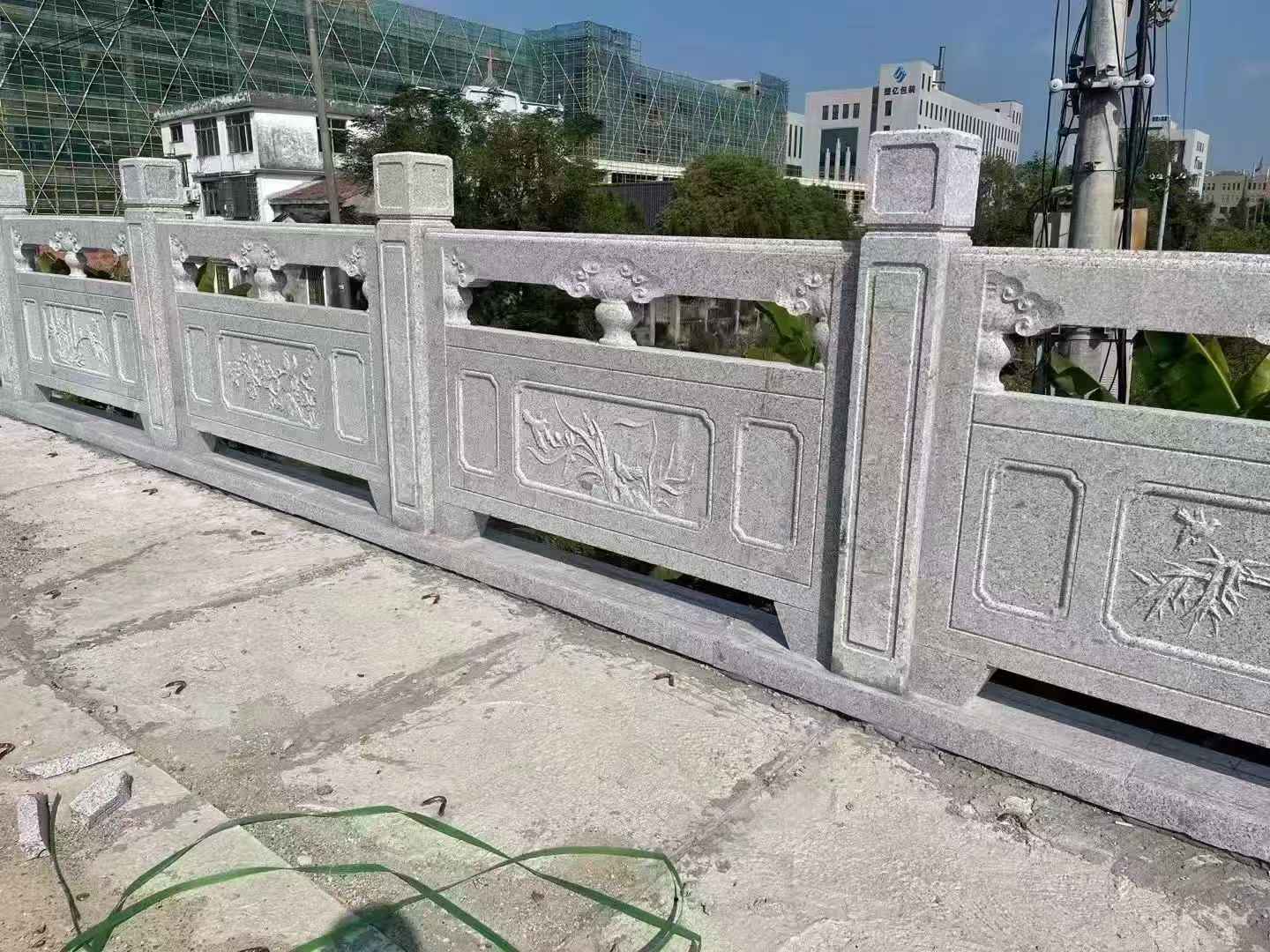 银川 芝麻白栏杆