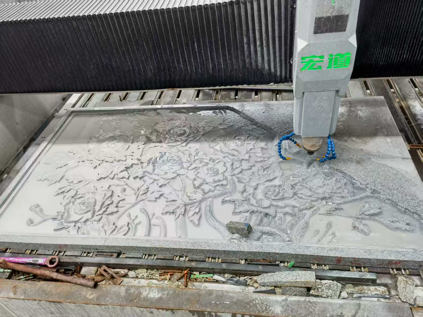 银川 别墅墙面石材雕刻