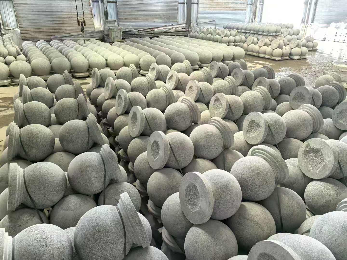 银川石材挡车球